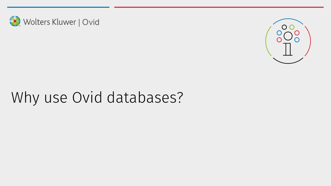 Why use Ovid databases?